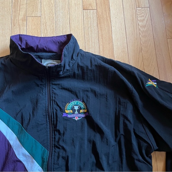 Saskatchewan Grey Cup Starter Jacket Sz XXXL. Pacesetter. Vintage - Picture 1 of 9